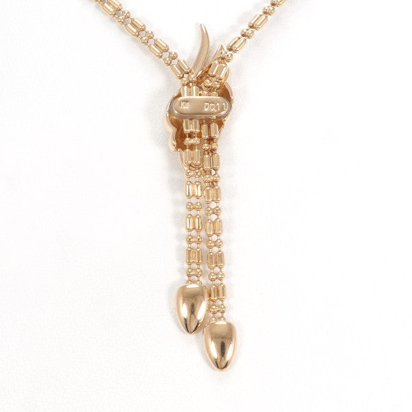 18K Pink Gold Diamond Necklace for Women - Elegant Pendant Jewelry Gift for Anniversary, Valentine's Day & Special Occasions
