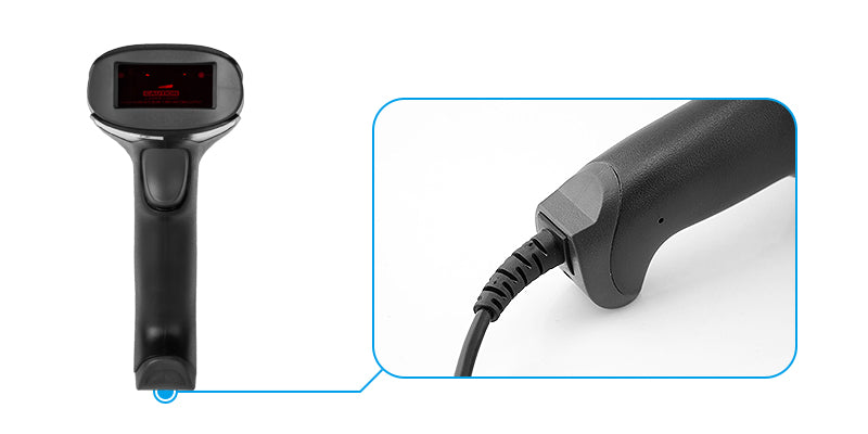 NT 2012 / RD 2013 1D USB Barcode Scanner - High-Speed Handheld Barcode Reader for Retail, Warehouse & Inventory Management (Plug & Play USB Connection)