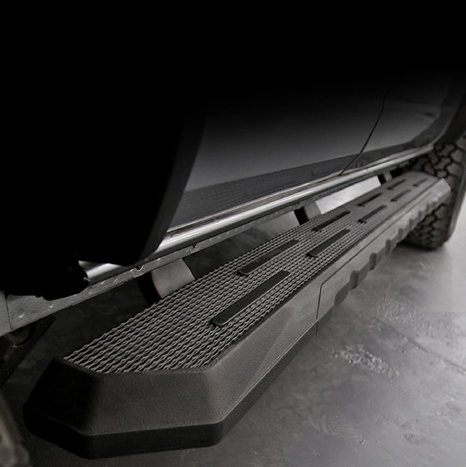 Black Running Boards & Side Steps for 2021-2023 Ford Bronco 4 Door - Heavy Duty Nerf Bars Off Road Accessories | Perfect for Trail Riding & Outdoor Adventures