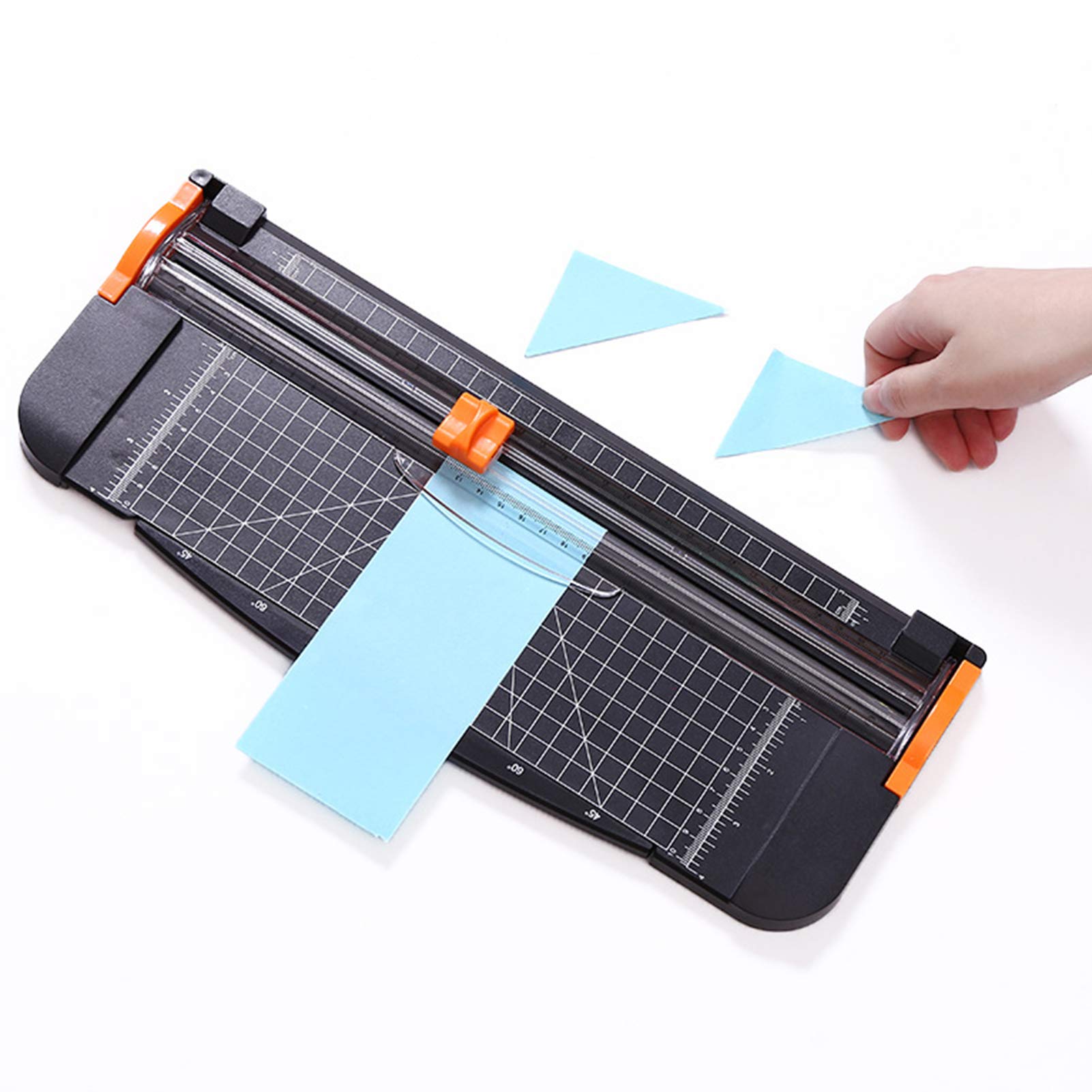 TAIKOIN A4 Paper Cutter - 10 Sheet Guillotine Trimmer with ABS Base | Heavy Duty Paper & Photo Cutter for Scrapbooking, Office, School & Home Use | Perfect for Crafting, Document Cutting & Photo Projects