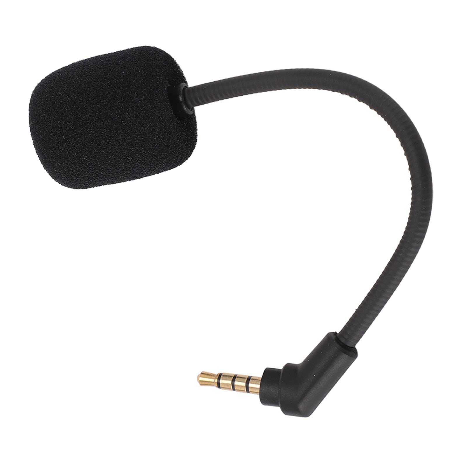 Plyisty Detachable Boom Mic Replacement for HyperX Cloud Flight & Flight S Gaming Headset - 3.5mm Gold Plated Microphone for PC, PS4, Xbox - Perfect for Streaming, Online Gaming & Voice Chat