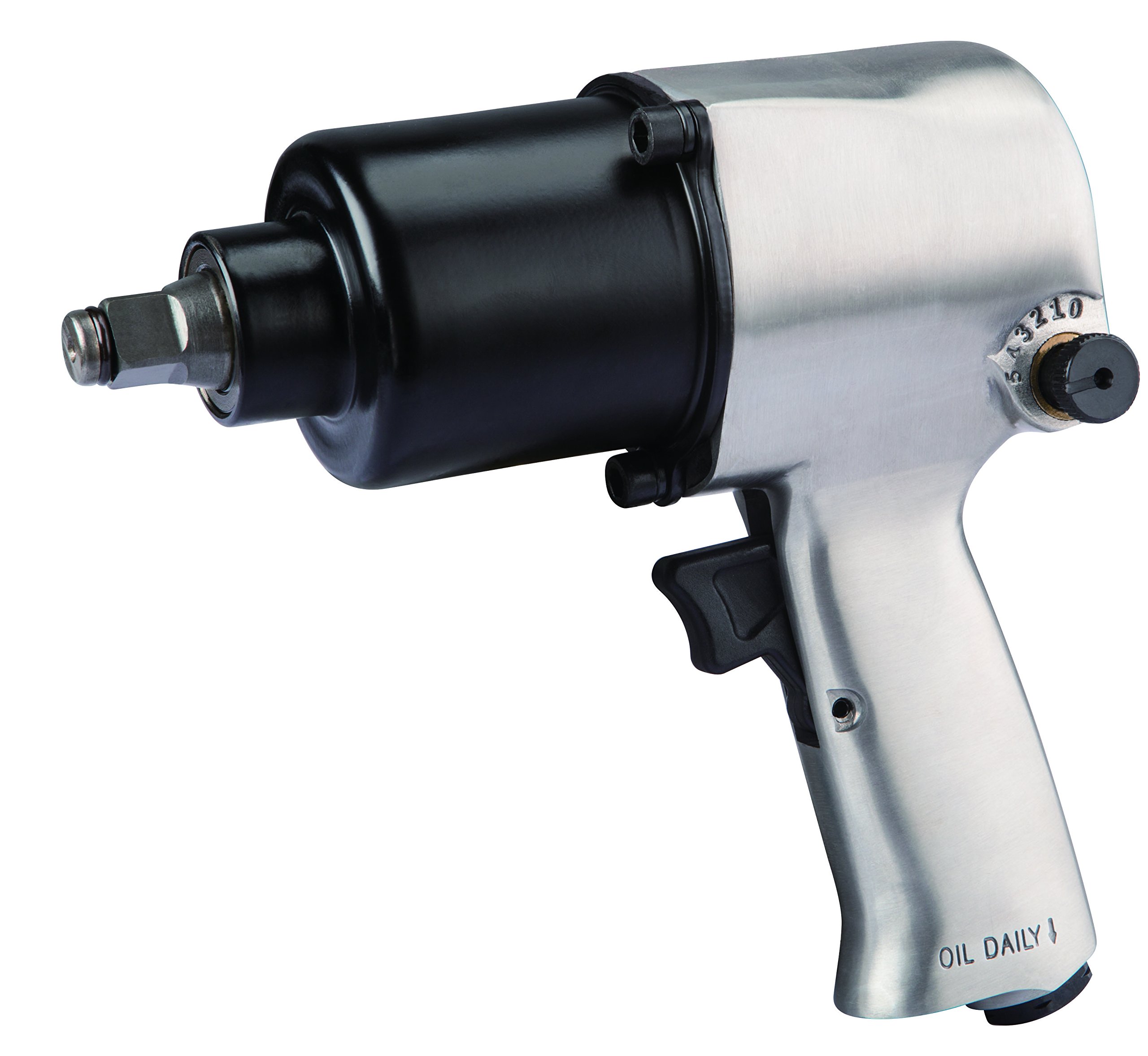 Freeman FATA12 1/2 Inch Aluminum Air Impact Wrench - Heavy Duty Pneumatic Tool for Automotive Repair, Tire Changes & Construction Projects