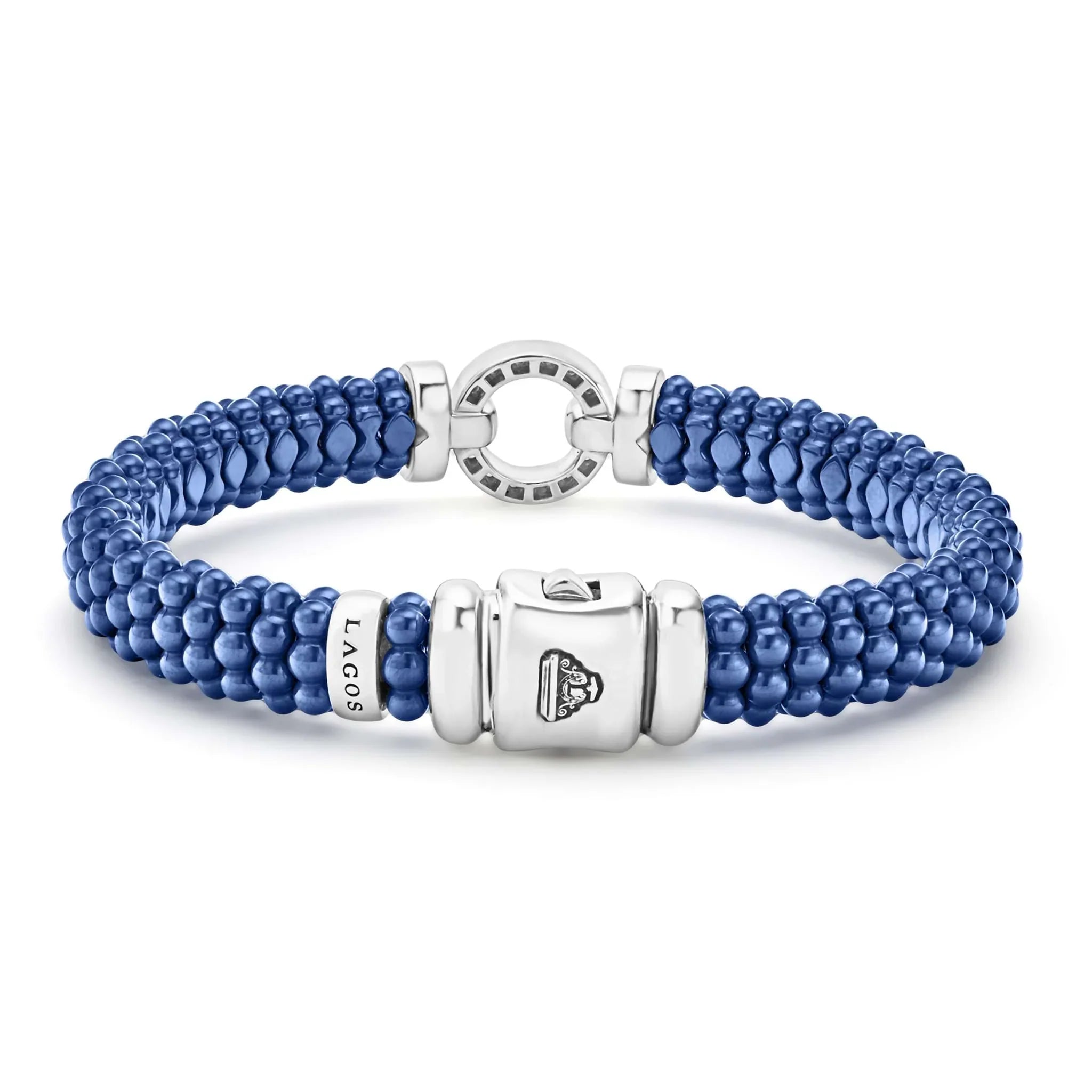 9mm Ceramic Diamond Circle Bracelet for Women - Elegant Stackable Jewelry for Everyday Wear & Special Occasions
