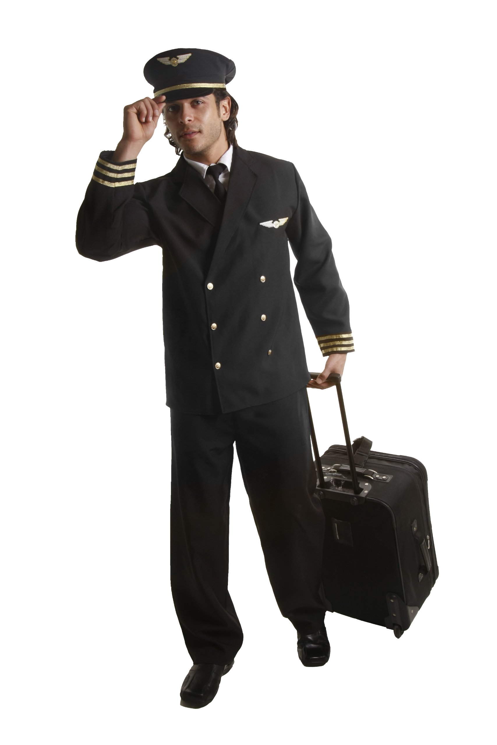 Pilot Costume for Adults - Airline Captain Uniform for Men | Halloween, Cosplay & Themed Parties | Dress Up America
