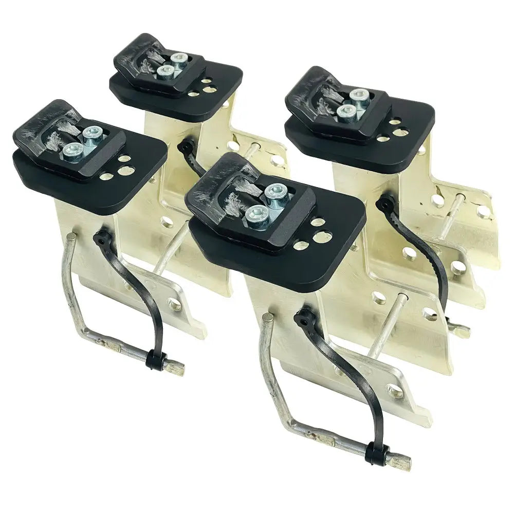 Cemb Motorcycle & ATV Clamps Set (4-Piece) - Heavy Duty Hose Clamps for Off-Road Vehicles - Perfect for ATV, UTV, Dirt Bike & Motorcycle Maintenance & Repairs