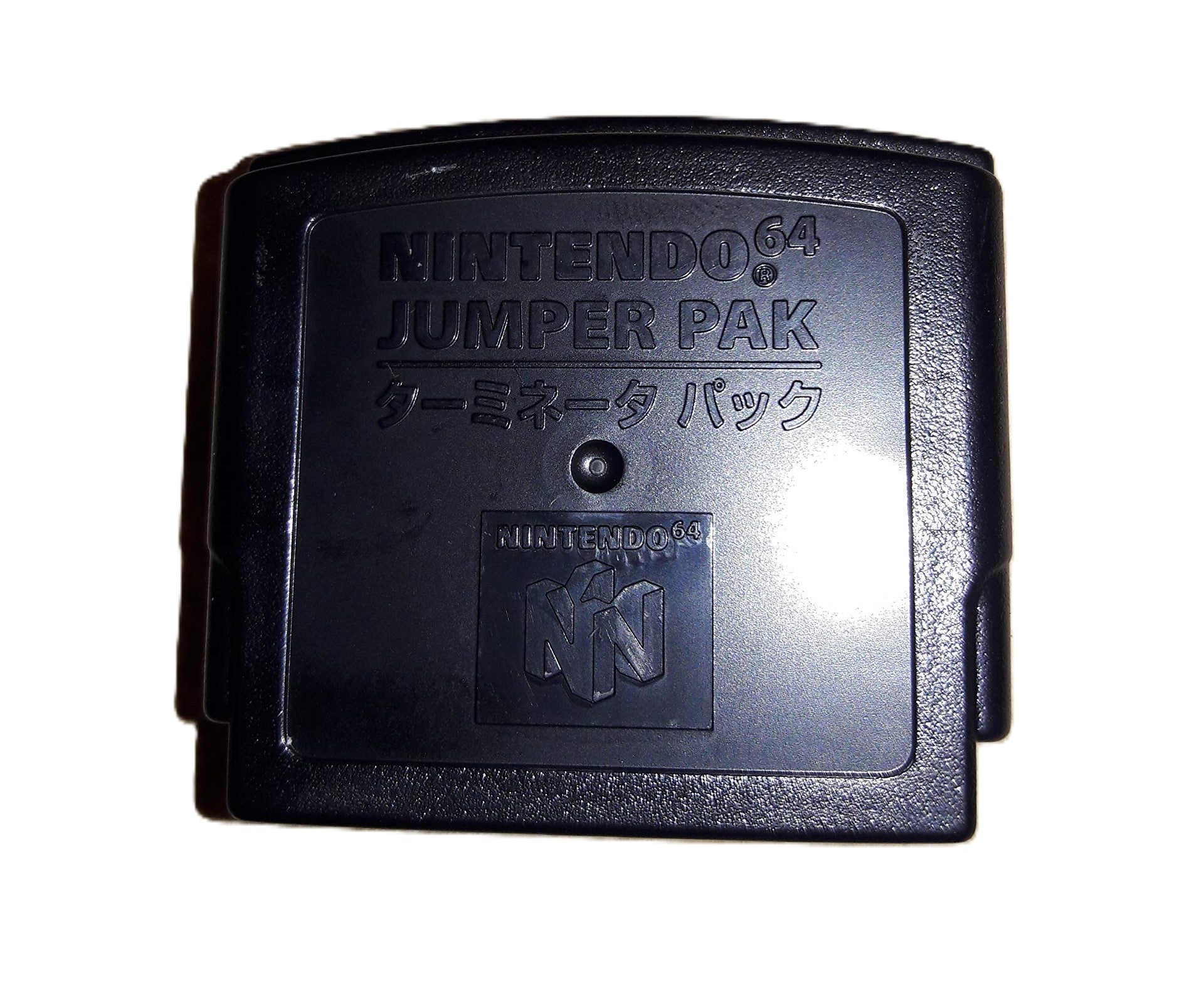 Original Nintendo 64 Jumper Pak - Replacement Memory Expansion for N64 Console - Enhance Gaming Performance for Classic N64 Games
