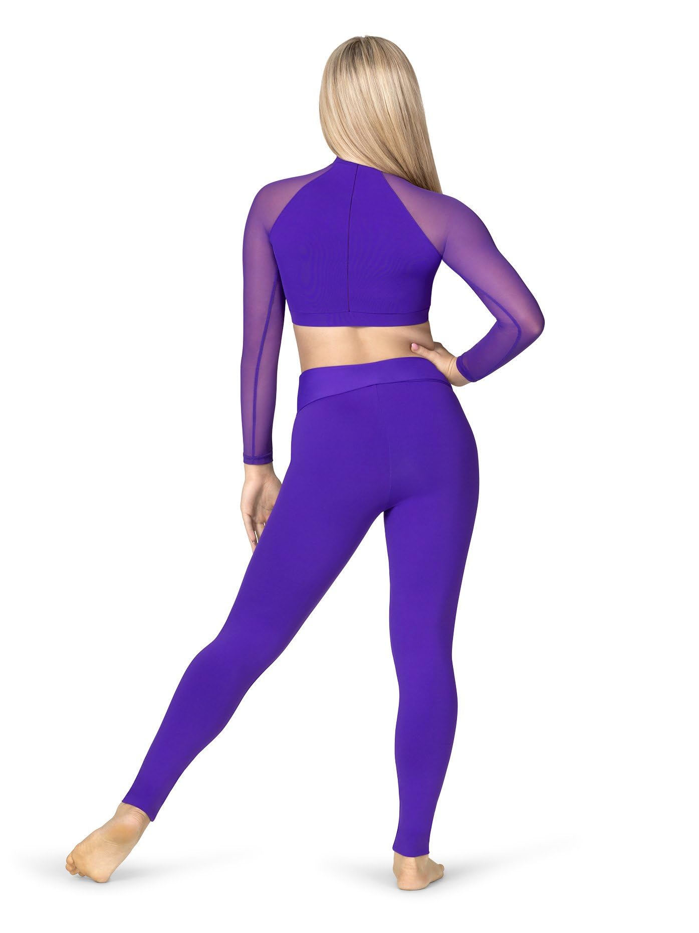 Women's High Waist Compression Leggings for Yoga, Workout & Dance - Tummy Control Fitness Pants for Running, Gym & Activewear