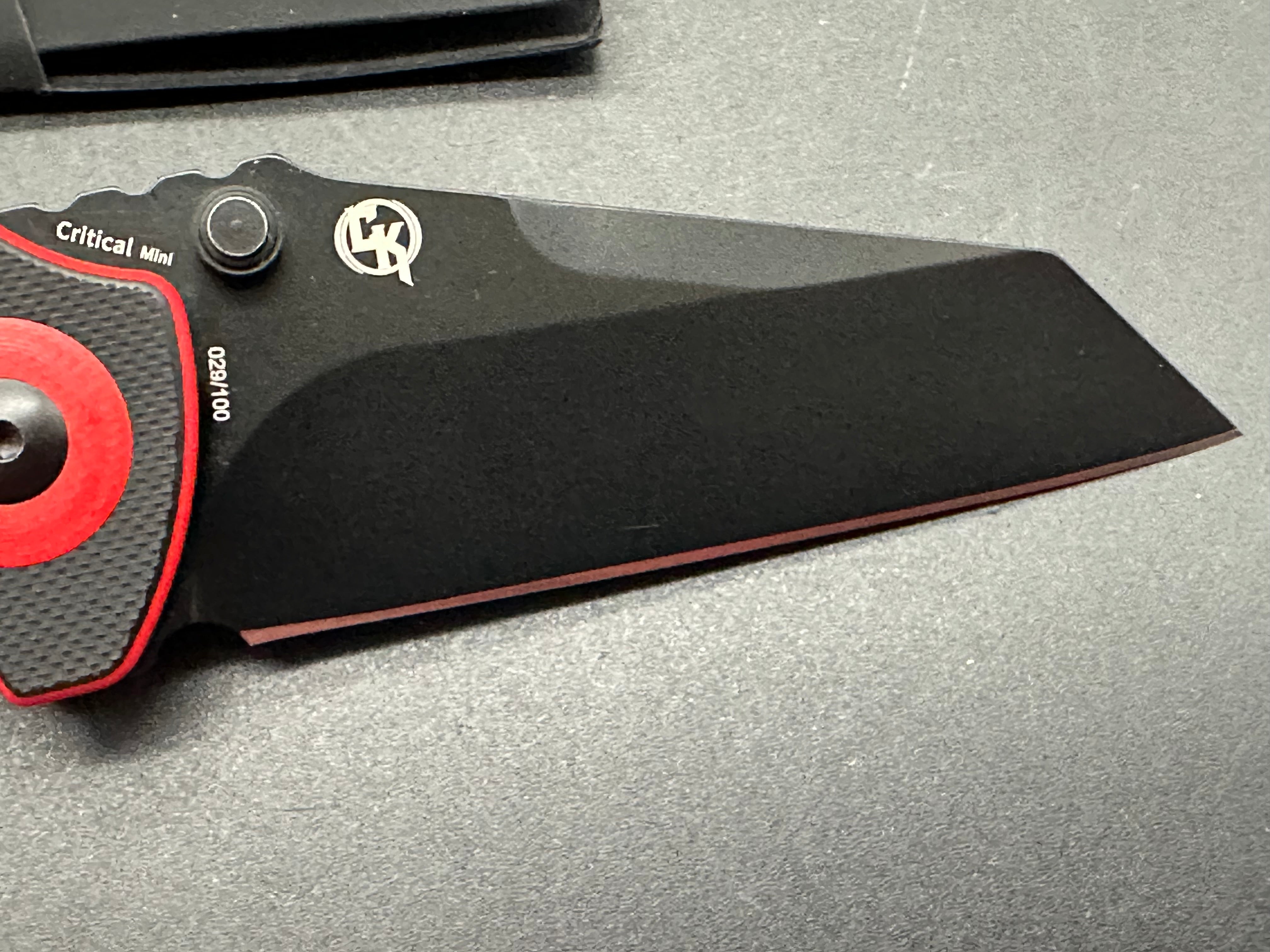Kizer Friday Club Tiger Mini Critical Folding Knife - 2.99