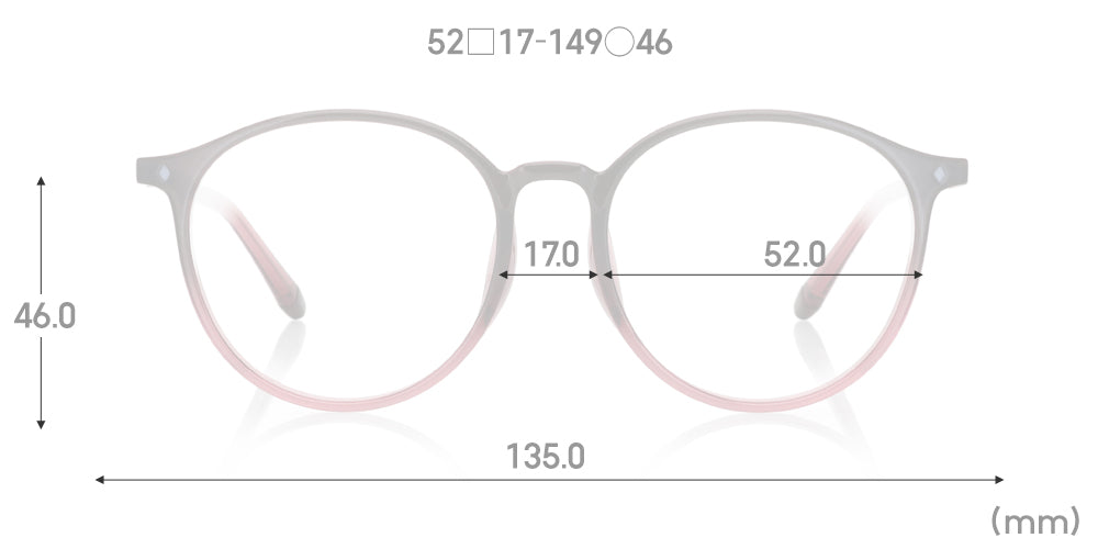 JINS x NARUTO SAKURA Model Rose Glasses - Anime Inspired Eyewear Collection for Naruto Fans | Perfect for Cosplay, Anime Conventions & Daily Fashion