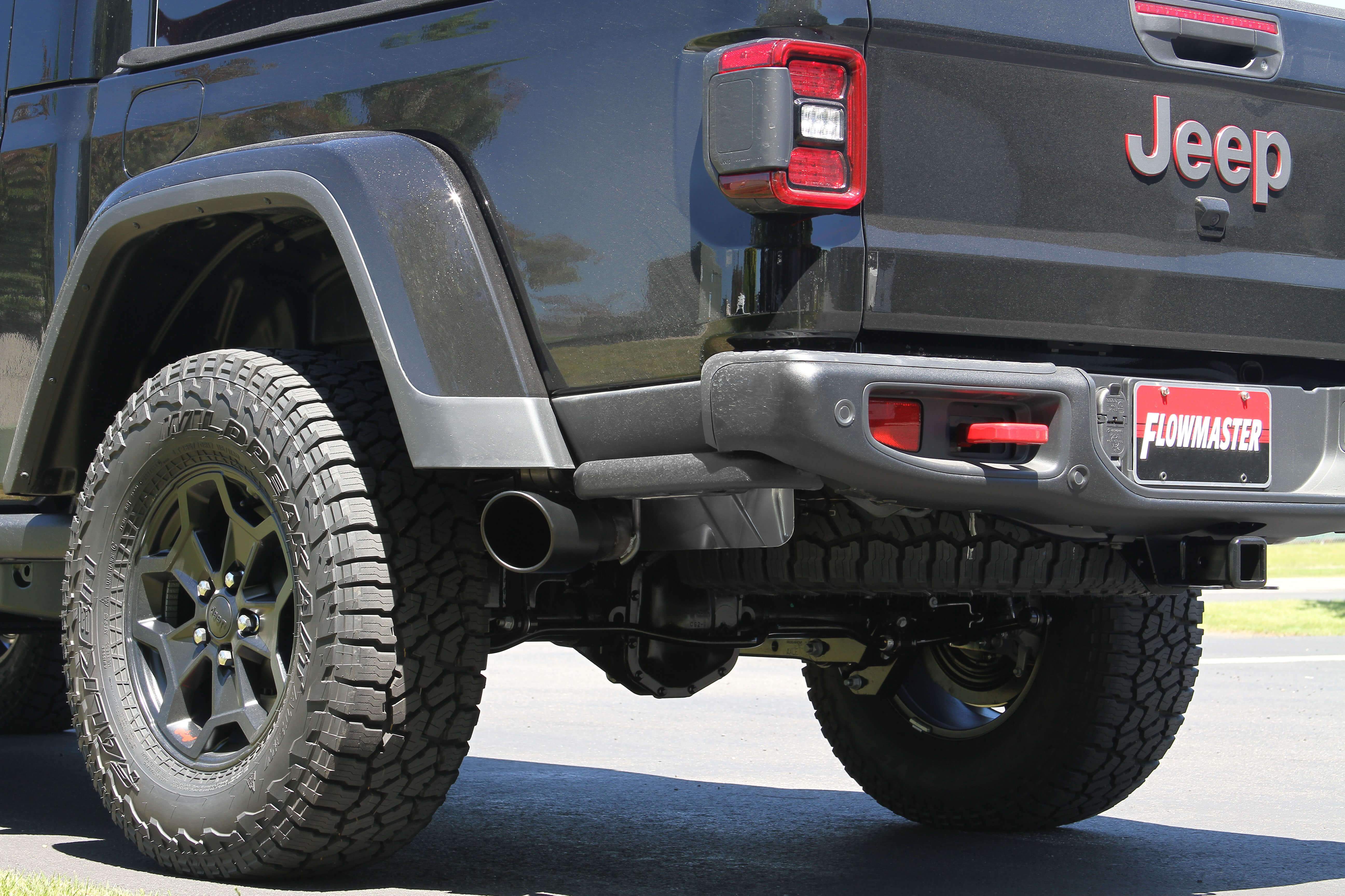 2023 Jeep Gladiator (JT) FlowFX Cat-Back Exhaust System - High Performance Stainless Steel Muffler for Off-Road & Daily Driving | Enhanced Sound & Power | Perfect for Jeep Enthusiasts & Adventure Seekers
