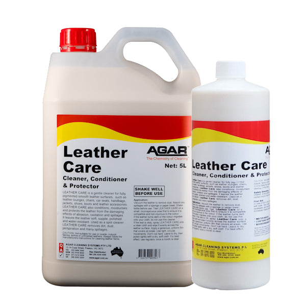 Premium Agar Leather Care Kit - Cleaner, Conditioner & Protector for Handbags, Shoes & Furniture | Restores & Protects Genuine Leather | Ideal for Daily Maintenance & Long-Term Preservation