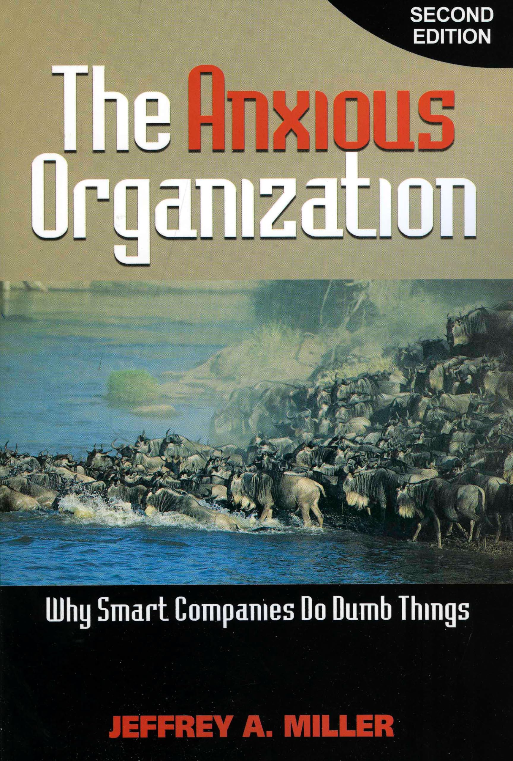 The Anxious Organization: Why Smart Companies Make Poor Decisions - Book on Business Psychology & Corporate Strategy for Leaders & Entrepreneurs