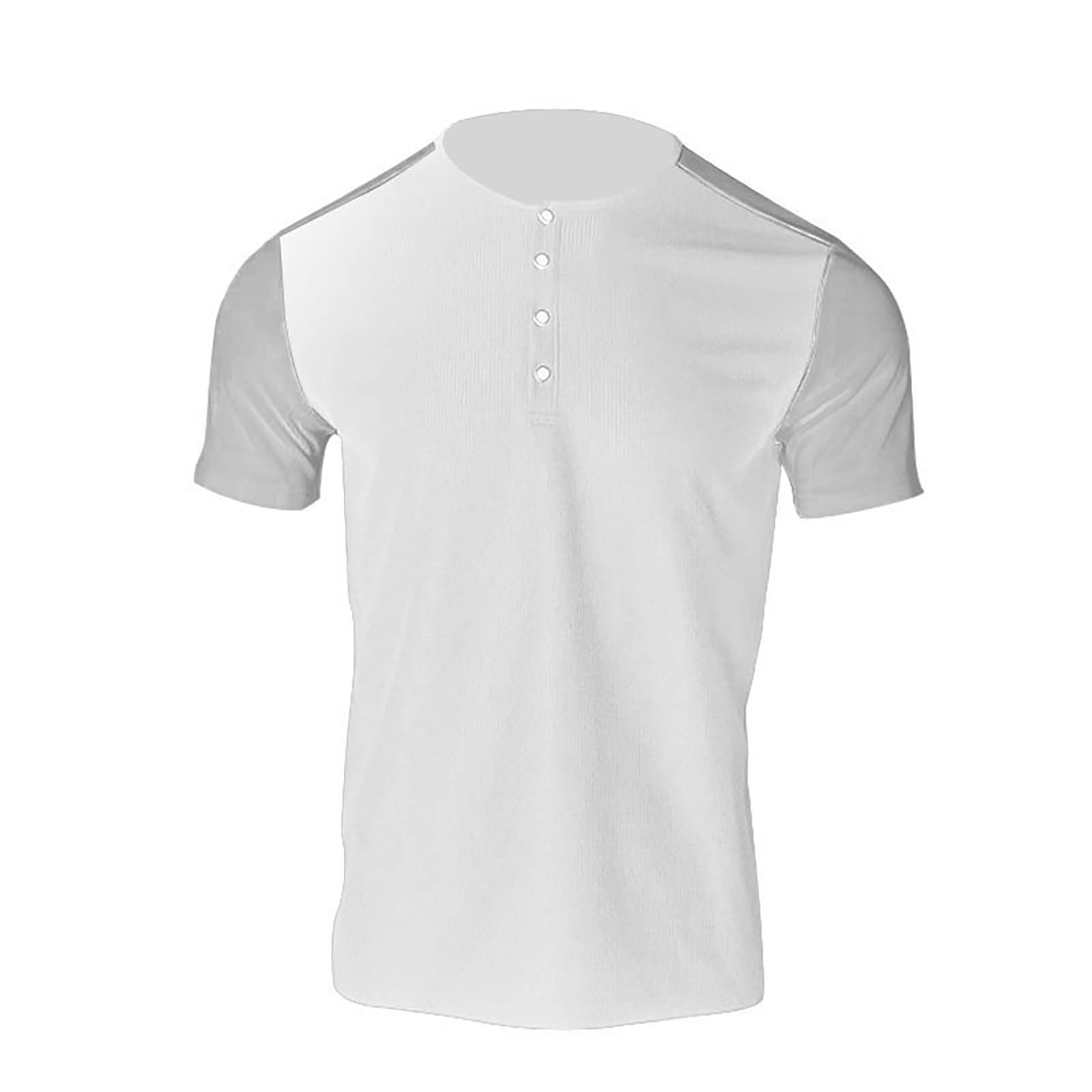 Men's Waffle Knit Henley Shirt & Shorts Set - 2 Piece Summer Outfit for Sports, Beach & Casual Wear with Pockets | Breathable Comfort for Gym, Vacation & Everyday Use