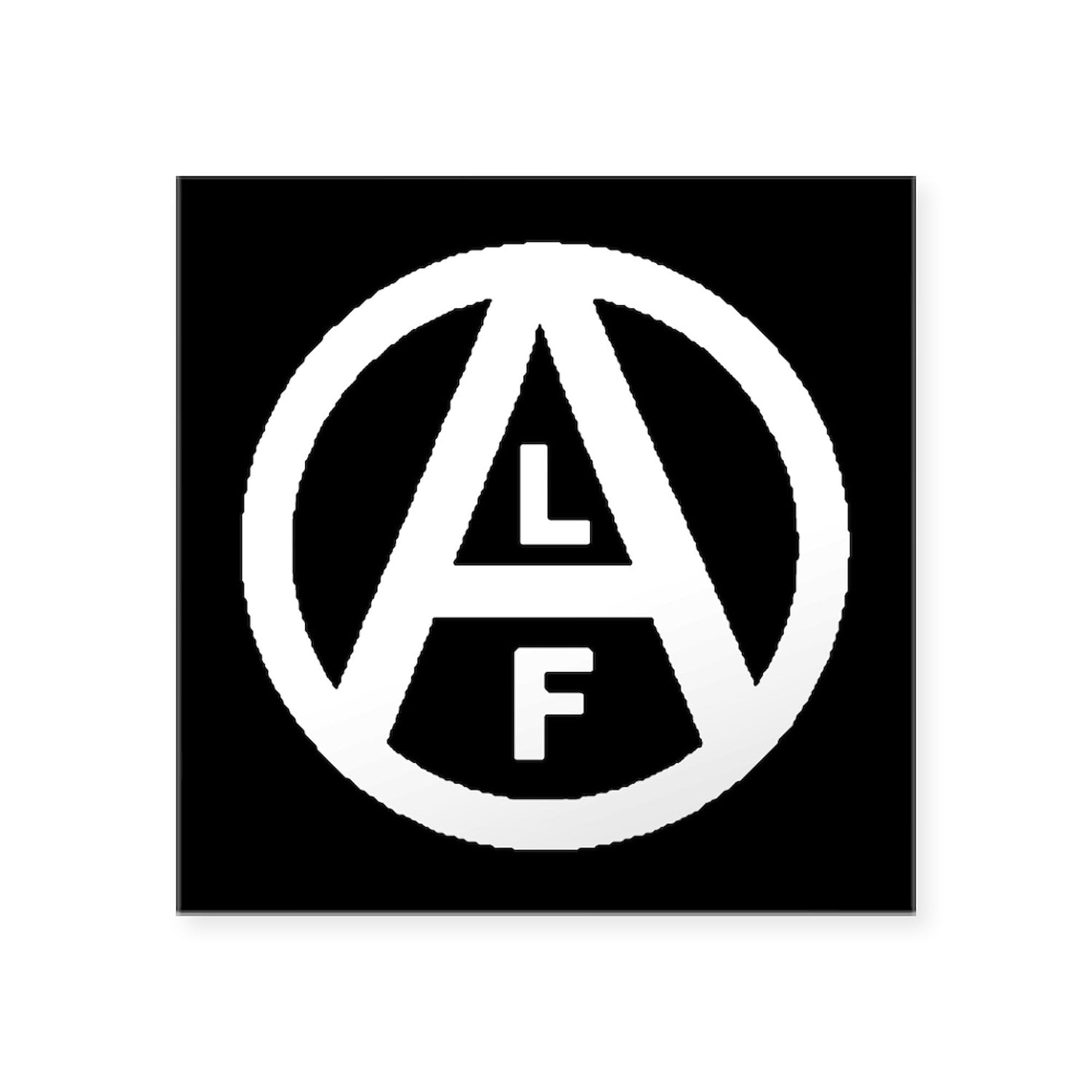 ALF Logo Sticker - 3 Pack Square Bumper Decals for Cars, Laptops & Windows | Durable Vinyl Car Stickers for Vehicles, Laptops, Notebooks & Home Decor