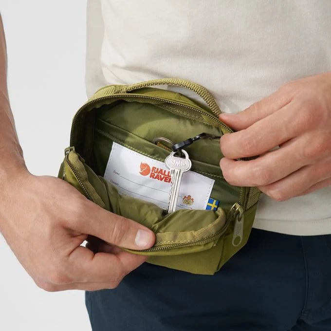 Fjallraven Kanken Hip Pack - Light Oak Crossbody Bag for Women & Men | Water-Resistant & Durable | Perfect for Travel, Hiking & Daily Use