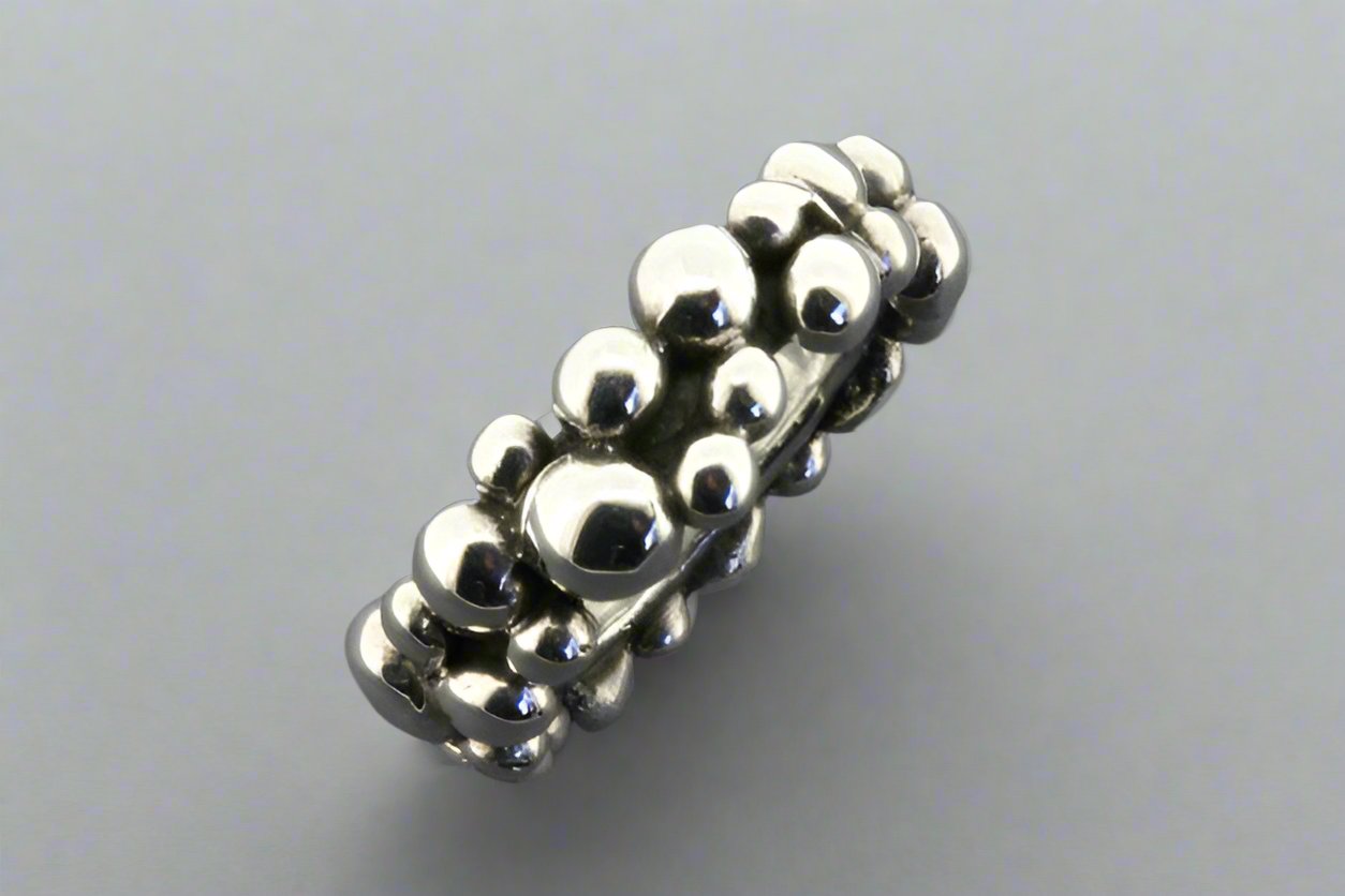 Sterling Silver Beaded Bracelet for Women - Elegant Handmade Jewelry for Daily Wear, Parties & Gifts
