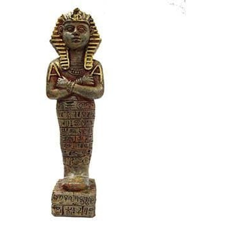 Aquatopia Egyptian Pharaoh Standing Statue - 5 x 5.5 x 20cm Ancient Egyptian Decor for Home, Office & Gift Giving
