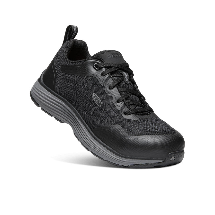 Sparta 2 Women's Safety Shoes with Aluminum Toe - Steel Grey & Black Work Boots for Construction, Warehouse & Industrial Use