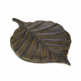 Avery Leaf Tray - Decorative Serving Tray for Home Decor