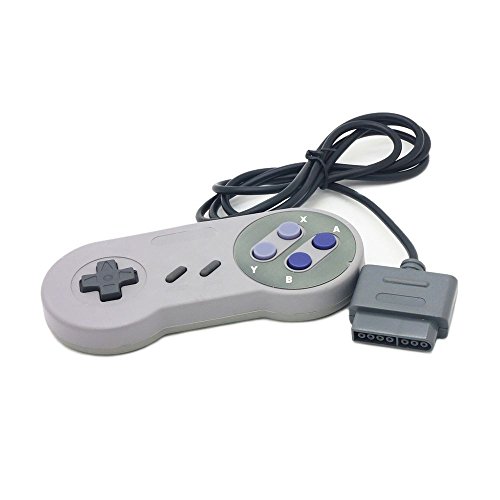 Original SNES Classic Controller for Nintendo 64 - Authentic Super Nintendo Entertainment System Gamepad - Perfect for Retro Gaming & Classic Console Enthusiasts