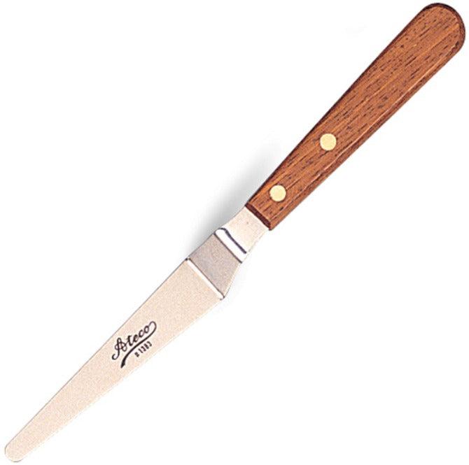 Professional Mini Offset Palette Knife - Tapered Head Spatula for Oil Painting, Cake Decorating & DIY Crafts