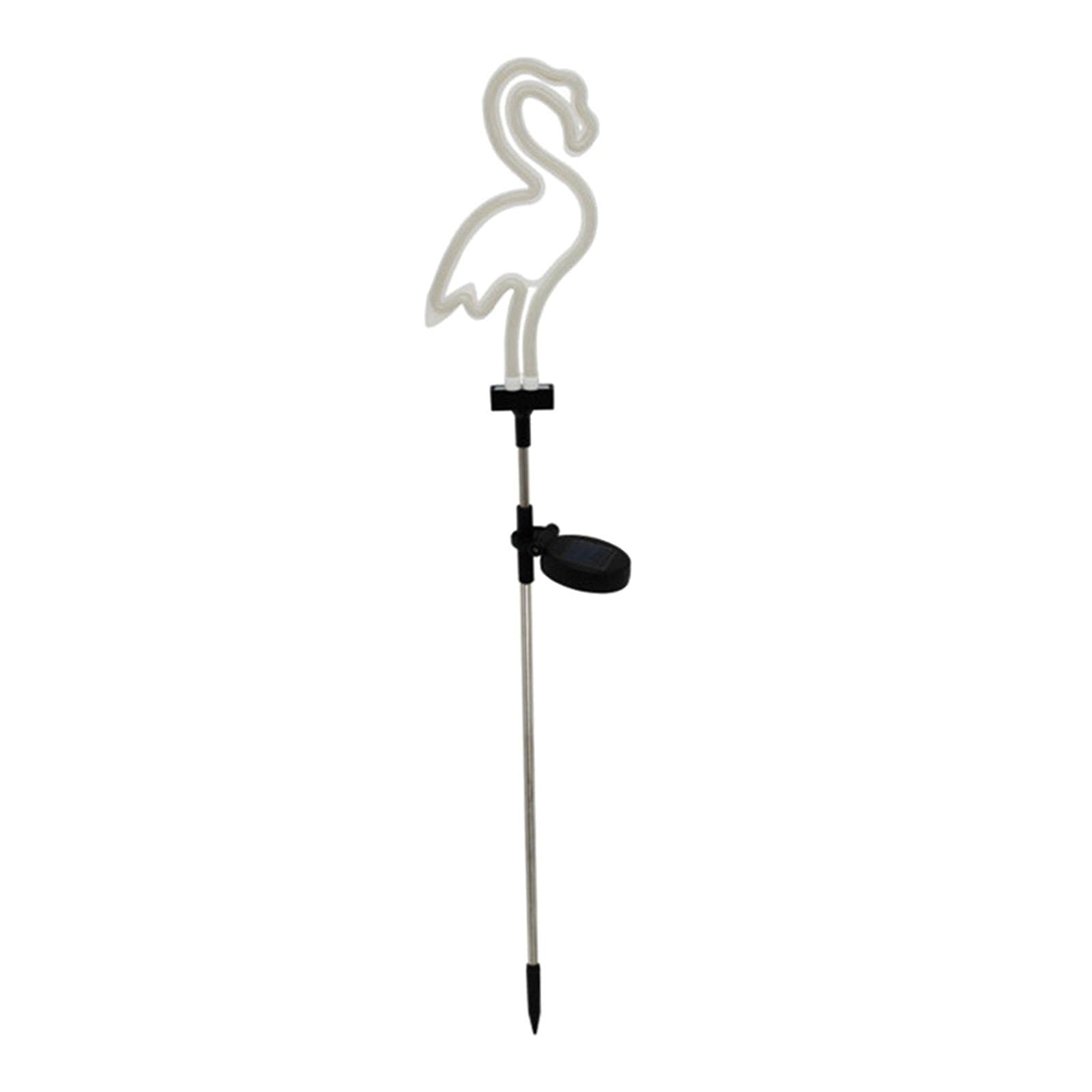 MERIGLARE Solar Flamingo Light - Decorative Solar-Powered Garden Lamp for Outdoor Patio, Yard & Lawn Decor | Weatherproof LED Night Light for Pathway, Backyard & Landscape Lighting