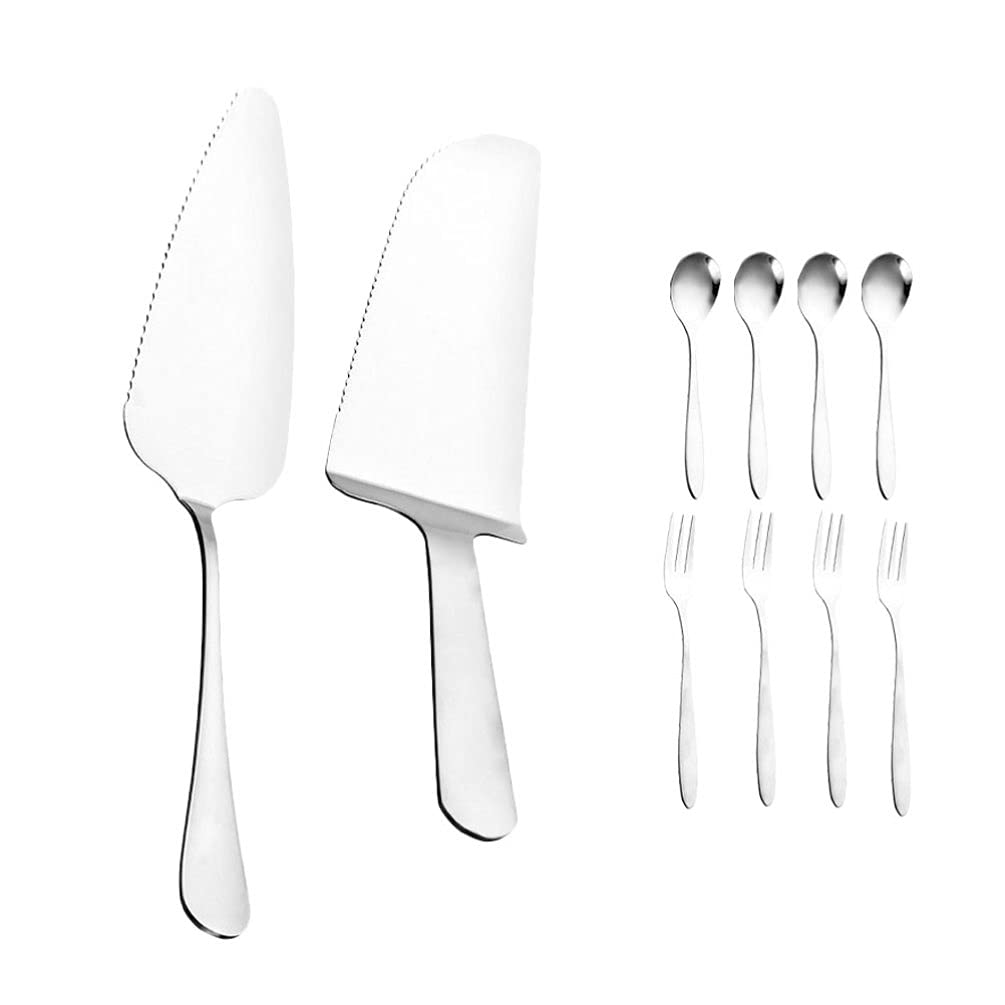 Hemoton 3-Piece Stainless Steel Baking Tool Set - Cake Spatula, Pastry Fork & Dough Cutter for Cake Decorating, Fondant Scraping, Pizza Making - Perfect for Home Bakers & Professional Chefs