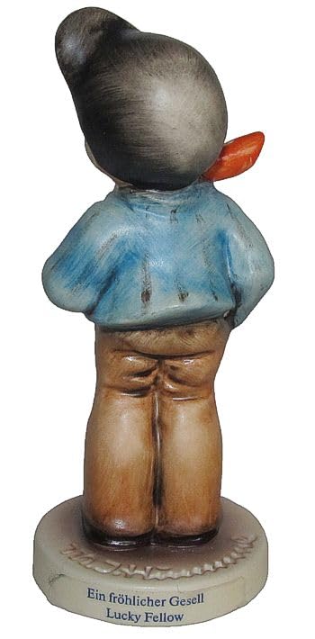 Hummel Lucky Fellow Boy Figurine - Collectible Porcelain Statue - Perfect for Home Decor, Gift & Display