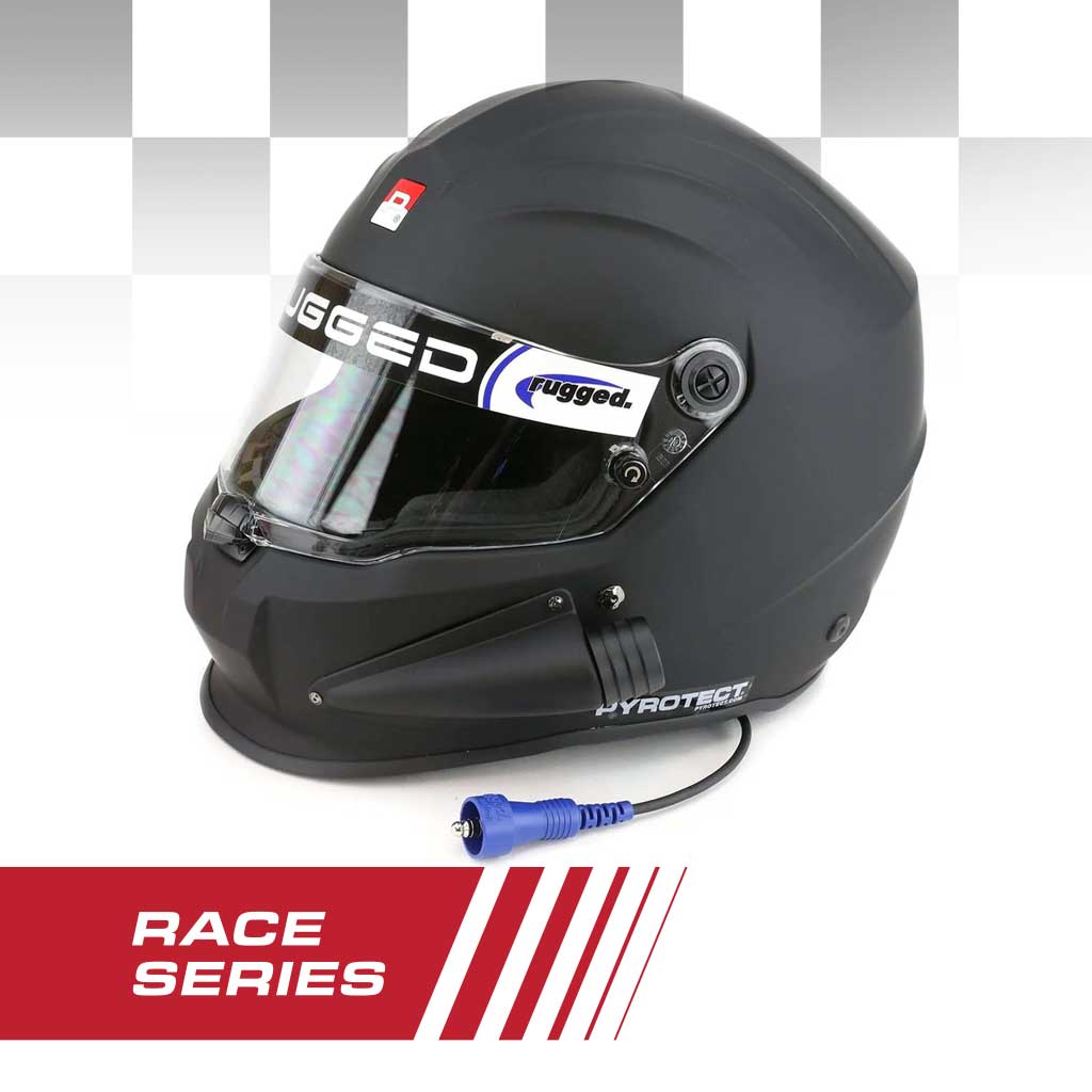 Pyrotect ProSport Side Air Helmet Wired OFFROAD - Lightweight Racing Helmet for ATV, Motorcycle & Dirt Bike - Perfect for Off-Roading, Motocross & Adventure Riding