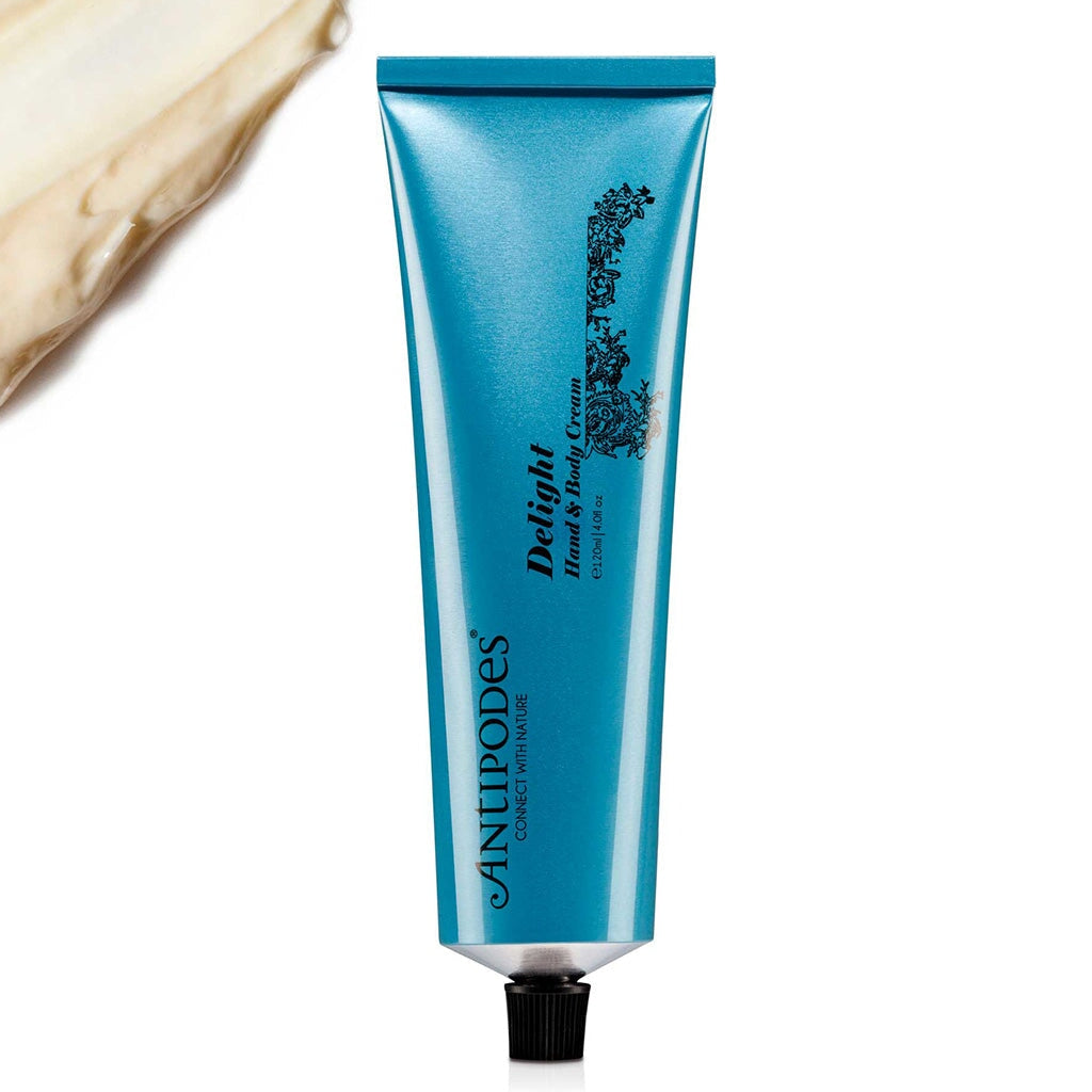 Antipodes Delight Organic Hand & Body Cream - Hydrating Moisturizer for Dry Skin | Vegan, Cruelty-Free | Perfect for Daily Use & Gift Giving