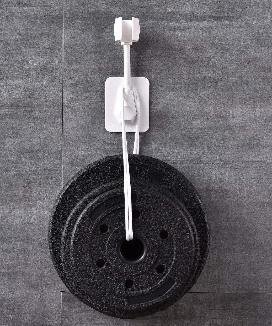 Adhesive Shower Head Holder - No Drill Wall Mount Bracket for Adjustable Handheld Shower - Strong Suction Cup Bathroom Accessory for Renters & Home Use (Perfect for Apartments, Dorms, RVs)