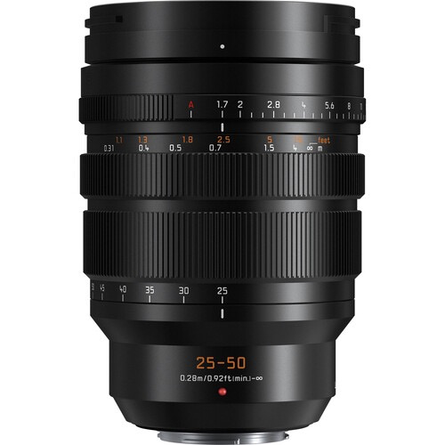Panasonic Leica DG Vario Summilux 25-50mm f/1.7 ASPH. Lens - Professional Fast Aperture Zoom Lens for Micro Four Thirds Cameras - Perfect for Portrait, Street & Low Light Photography