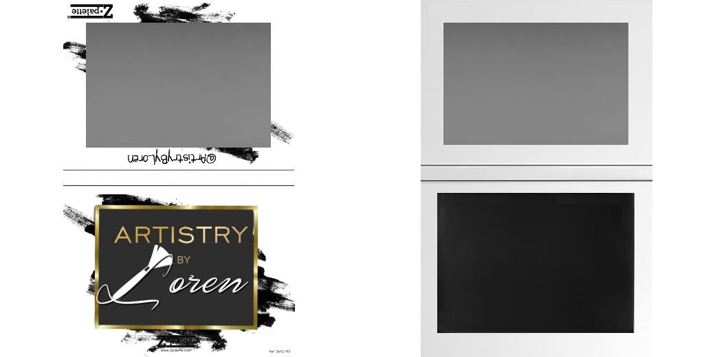 Custom Extra Large Z Palette - Magnetic Makeup Palette for Eyeshadows & Blush - Perfect for Professional Makeup Artists & Travel