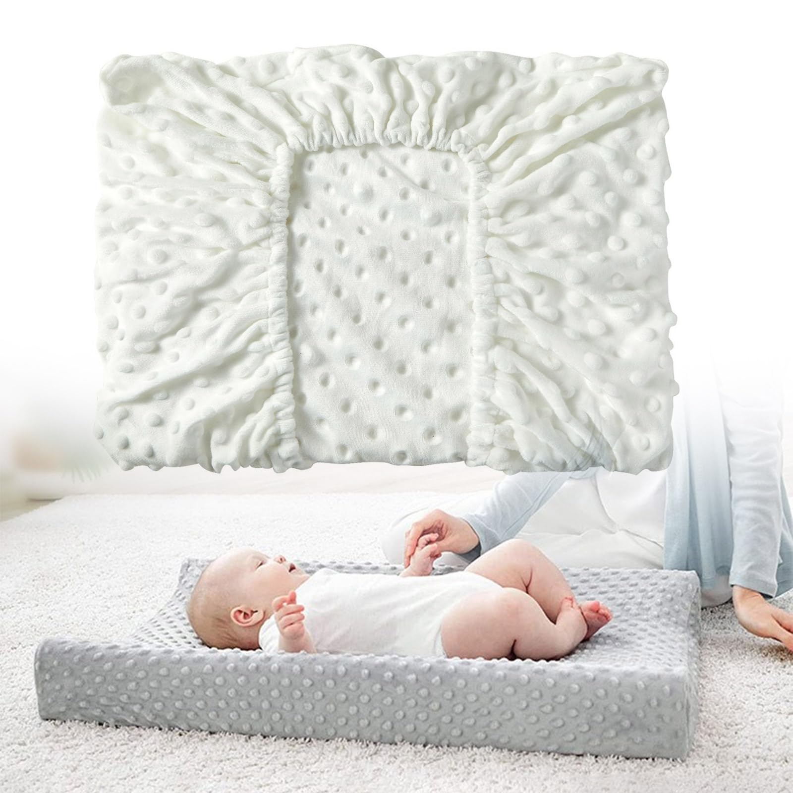 DIMITU Soft Baby Changing Pad - Waterproof, Machine Washable & Breathable Changing Mat for Boys & Girls - Perfect for Nursery, Travel & Diaper Changes