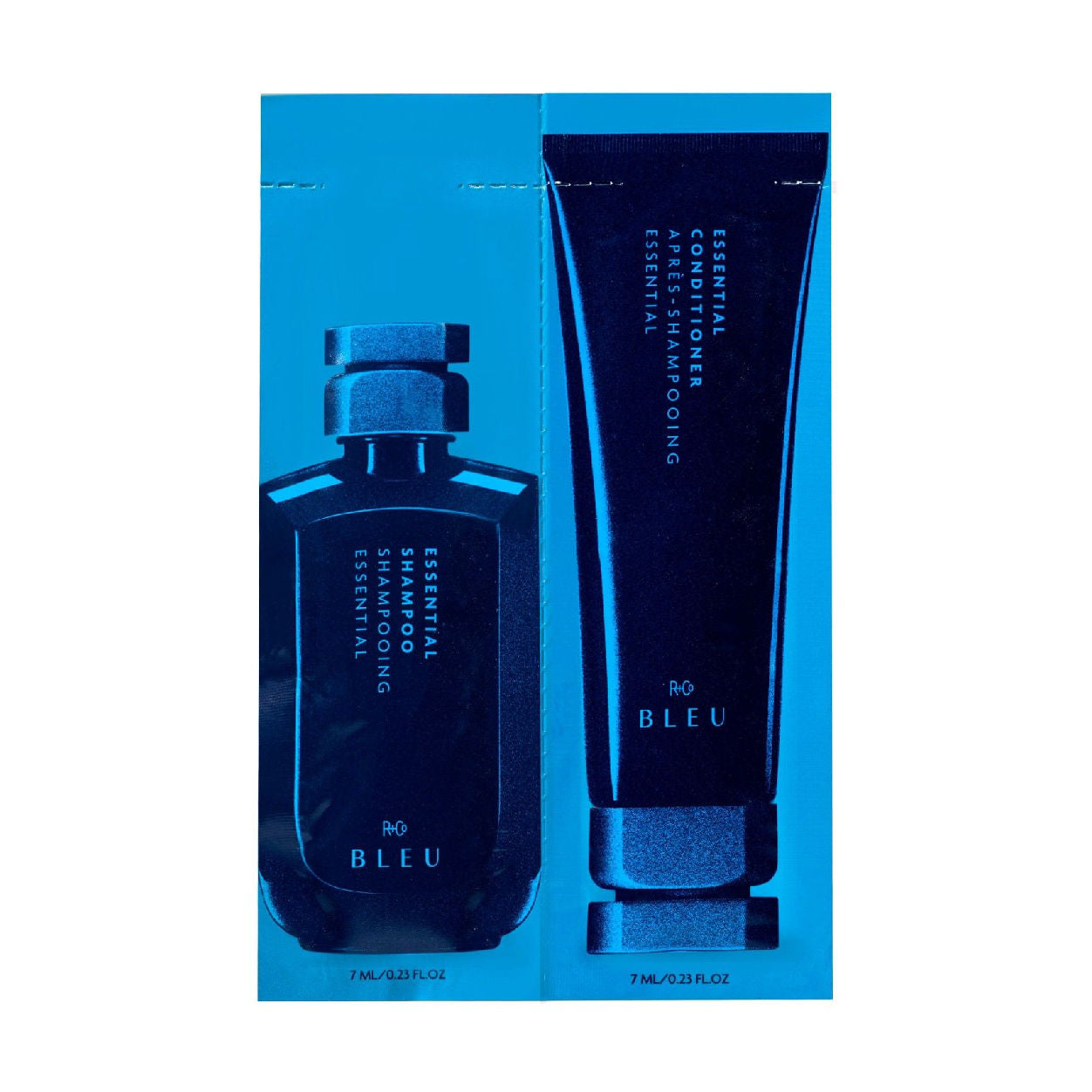 0.23 oz De Luxe Reparative Shampoo and Conditioner Set - Travel Size Hair Care for Damaged Hair - Perfect for Hotels, Gyms & On-the-Go Use