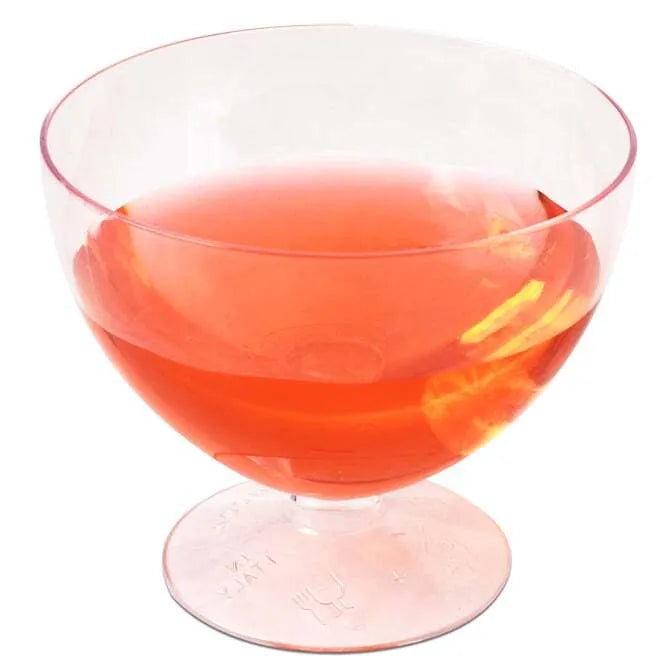 Premium 5.92 oz Round Goblet Glass with Sturdy Base - Elegant Wine & Champagne Glasses for Parties, Weddings & Fine Dining