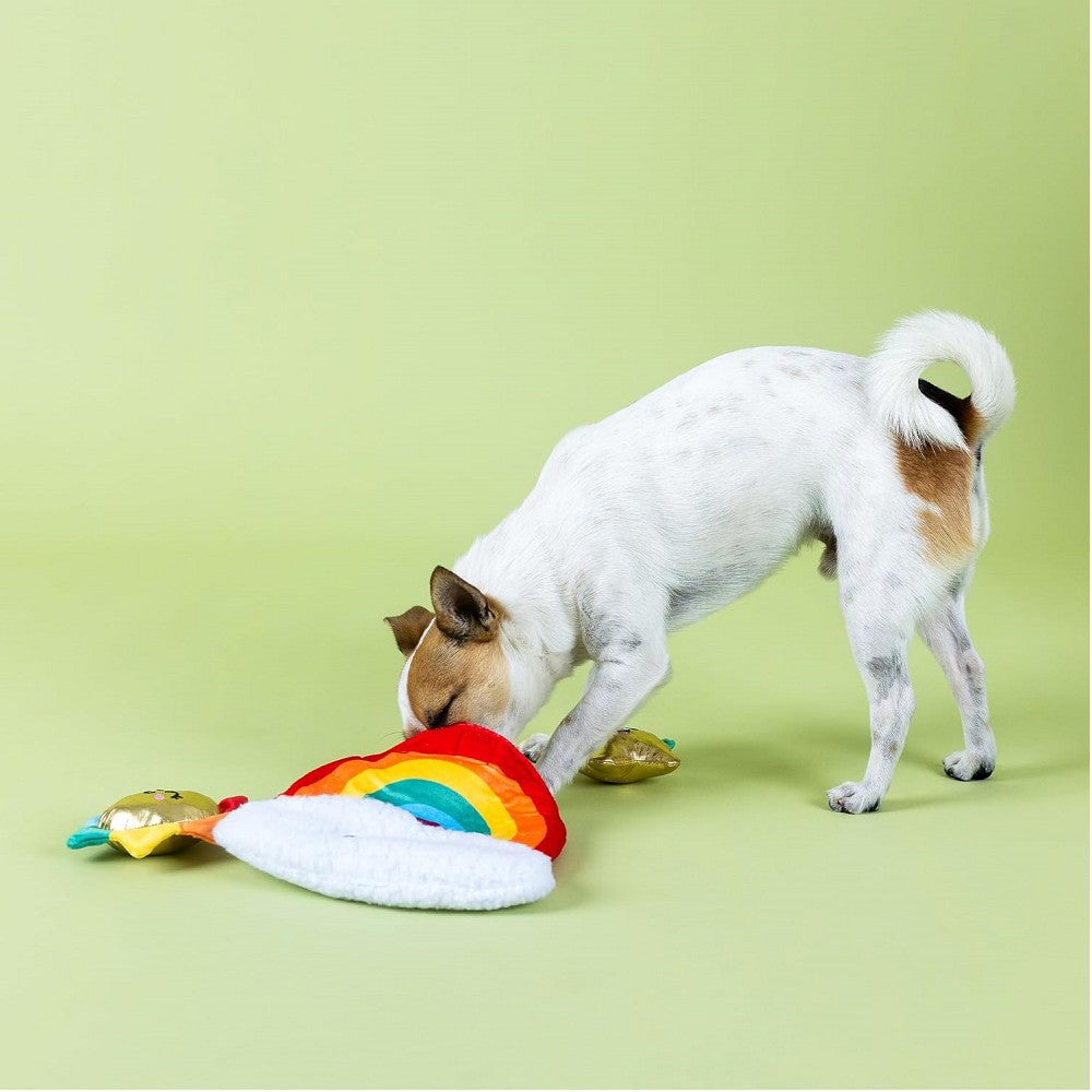 Look On The Bright Side Dog Plush Toy - Soft & Cuddly Stuffed Animal for Kids & Adults | Perfect for Gifts, Home Decor & Comfort