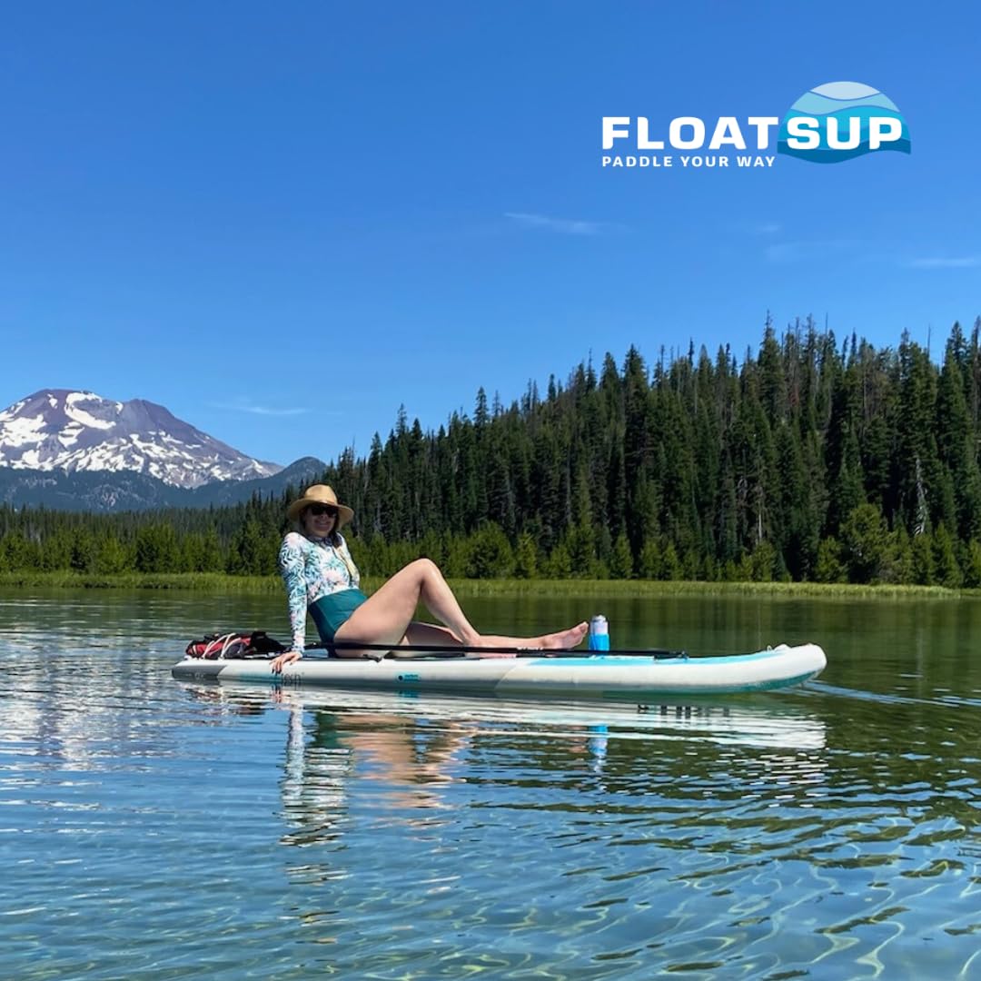 Floatsup® Cup Holder for Paddle Board & Kayak - Neon Pink | Secure Drink Storage for Water Sports & Beach Activities