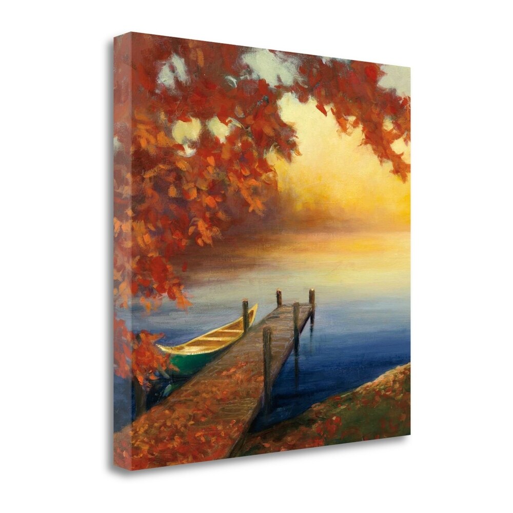 Autumn Glow III by Julia Purinton - Premium Giclee Art Print on Gallery Wrapped Canvas, Ready to Hang Wall Decor - Perfect for Living Room, Bedroom & Office