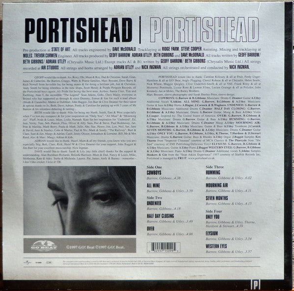 Portishead 1 - Official Album | Trip-Hop & Electronic Music CD | Perfect for Relaxation, Study & Late Night Listening