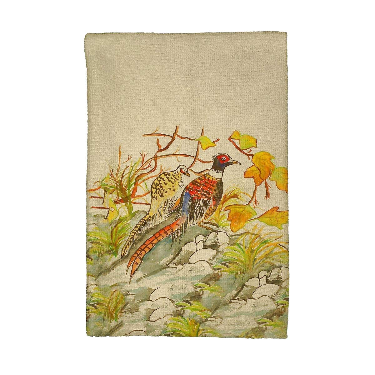 Betsy Drake KT700 Premium Absorbent Kitchen Towel Set - Soft & Durable Pheasant Design Dish Cloths for Cooking, Cleaning & Decor - Perfect for Home, Restaurant & Gifts