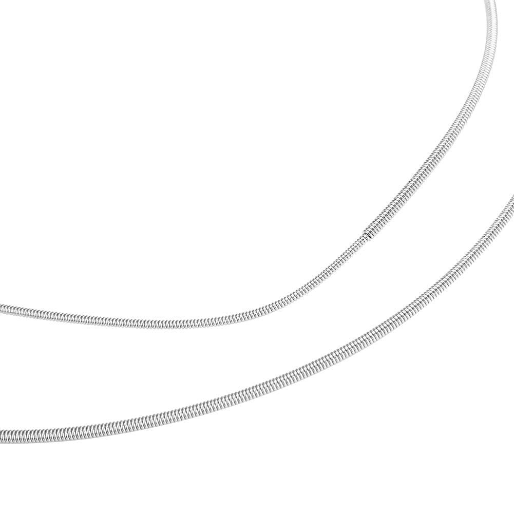 4 Pcs Bass Guitar Strings Set - 1mm, 1.4mm, 2mm, 2.5mm Gauges for Electric Bass - Perfect for Rock, Jazz & Studio Recording