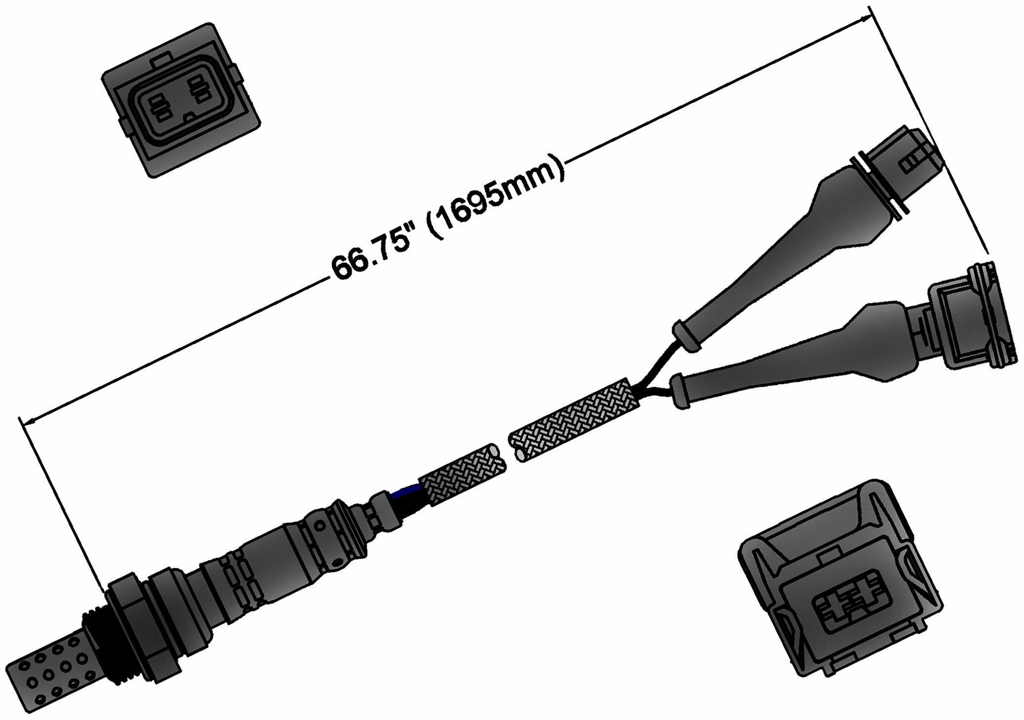 ACDelco Professional 213-1426 Heated Oxygen Sensor - Replacement O2 Sensor for GM Vehicles - Improves Fuel Efficiency & Engine Performance - Compatible with Chevy, Buick, Cadillac Models - Perfect for Engine Tuning & Emissions Testing