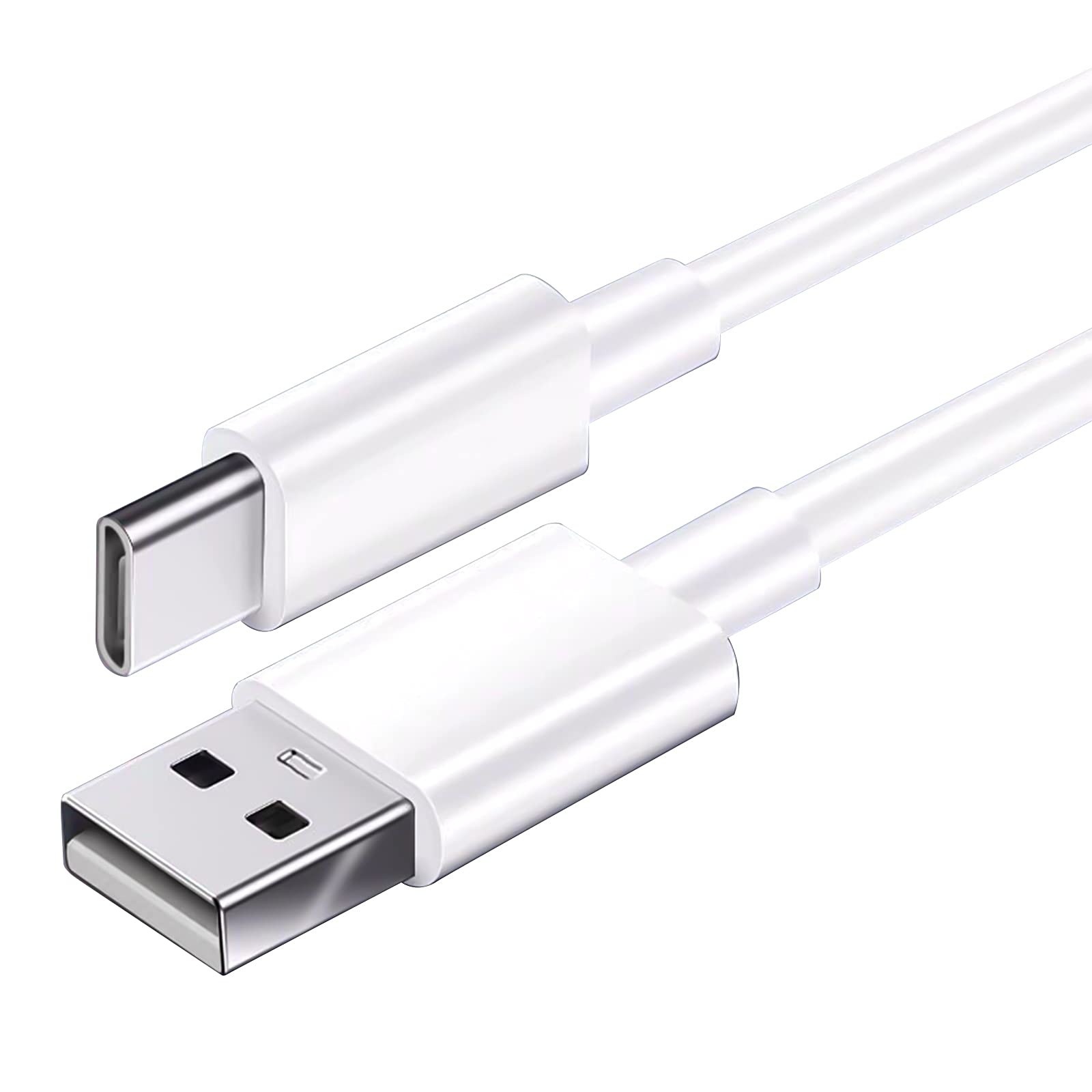 Fast Charging USB A to USB Type C Cable - 3ft/6ft Durable Charger Cord Compatible with iPhone 15/16, Samsung Galaxy S9-S22/Note 9-20, LG G7/G8/V40, Nintendo Switch, Smart TV Remote & More - Perfect for CarPlay, Home & Travel Charging