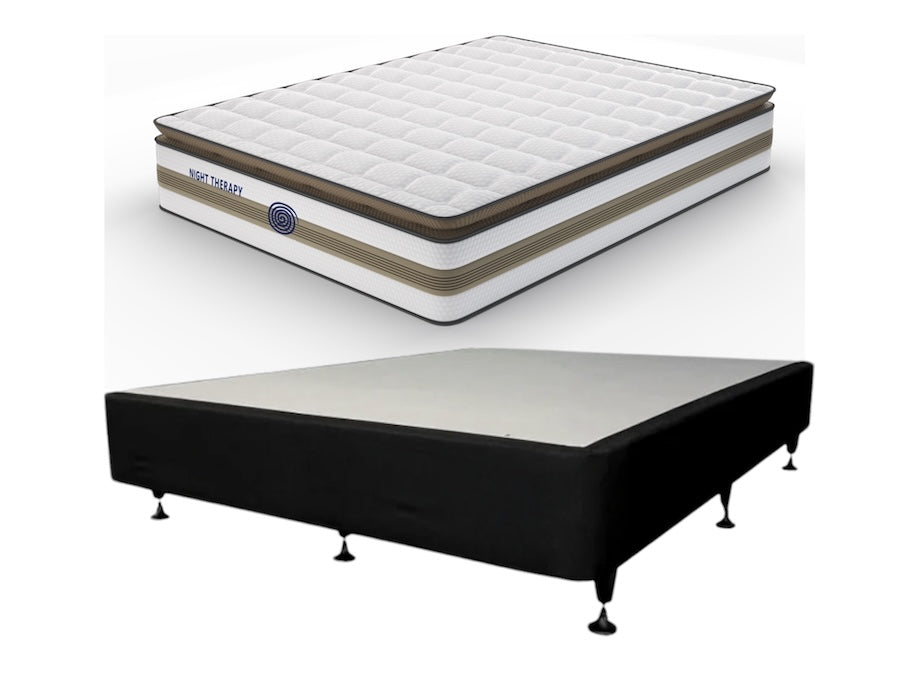 Night Therapy King Size Bed - Premium Comfort for Deep Sleep & Pain Relief - Perfect for Master Bedrooms & Guest Rooms