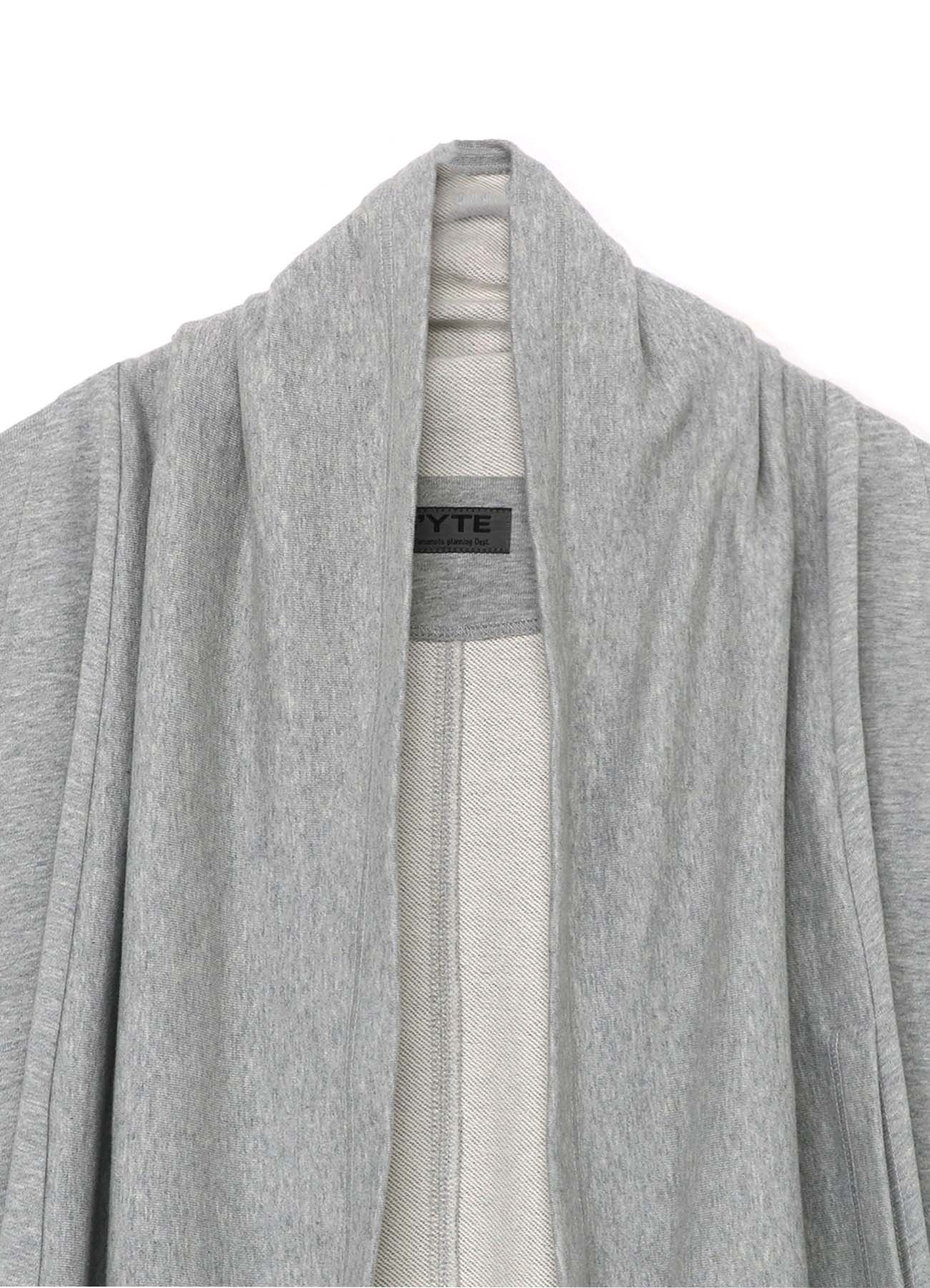Soft Cotton Fleece Dolman Sleeve Cardigan with Stole Collar - Cozy Oversized Sweater for Women | Perfect for Fall Layering, Casual Outfits & Lounge Wear