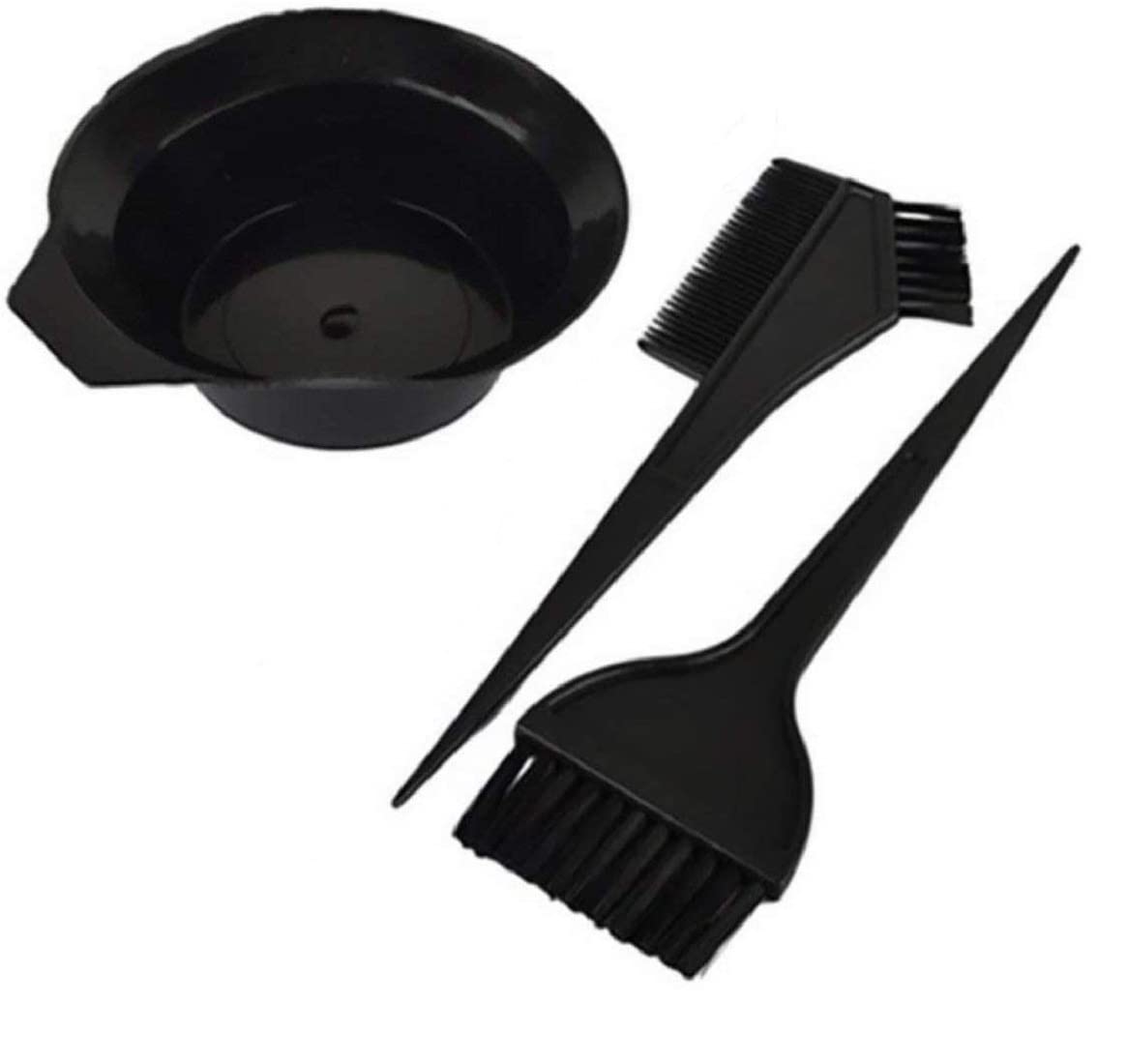 Professional Hair Coloring Kit with Bowl & Brushes - Salon-Grade Dye Mixing Set for Men & Women (1 Bowl + 2 Brushes) - Perfect for At-Home Hair Color, Salon Styling & DIY Hair Treatments
