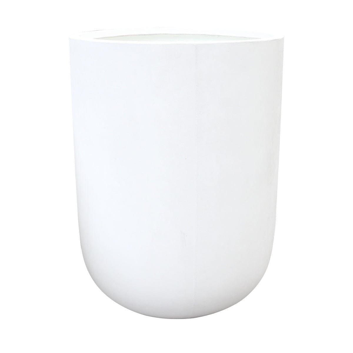 Oreti White Large Planter - Modern Ceramic Flower Pot for Indoor Plants | Perfect for Home Decor, Office, and Garden Use