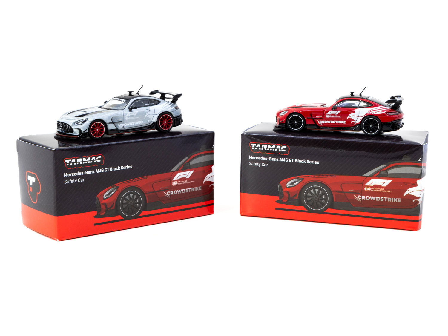 Tarmac Works 1/64 Scale Mercedes Benz AMG GT Black Series Safety Car Diecast Model - Perfect for Collectors, Racing Enthusiasts & Kids Play