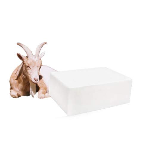 Orashora Goat Milk Melt and Pour Soap Base - 100% Pure Natural & Organic, SLS/SLES/Paraben/Alcohol Free (33.5oz) for DIY Skincare, Handmade Soap Crafting & Gentle Bathing